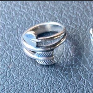 James Avery Heart Arrow Ring